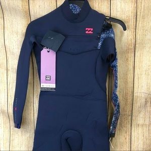 3/2 Furnace Carbon Comp Chest-Zip Full Wetsuit - Women's size 12